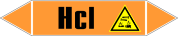 Маркировка трубопровода "hcl" (k11, пленка, 716х148 мм)" - Маркировка трубопроводов - Маркировки трубопроводов "КИСЛОТА" - Магазин охраны труда и техники безопасности stroiplakat.ru