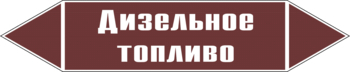 Маркировка трубопровода "дизельное топливо" (пленка, 507х105 мм) - Маркировка трубопроводов - Маркировки трубопроводов "ЖИДКОСТЬ" - Магазин охраны труда и техники безопасности stroiplakat.ru